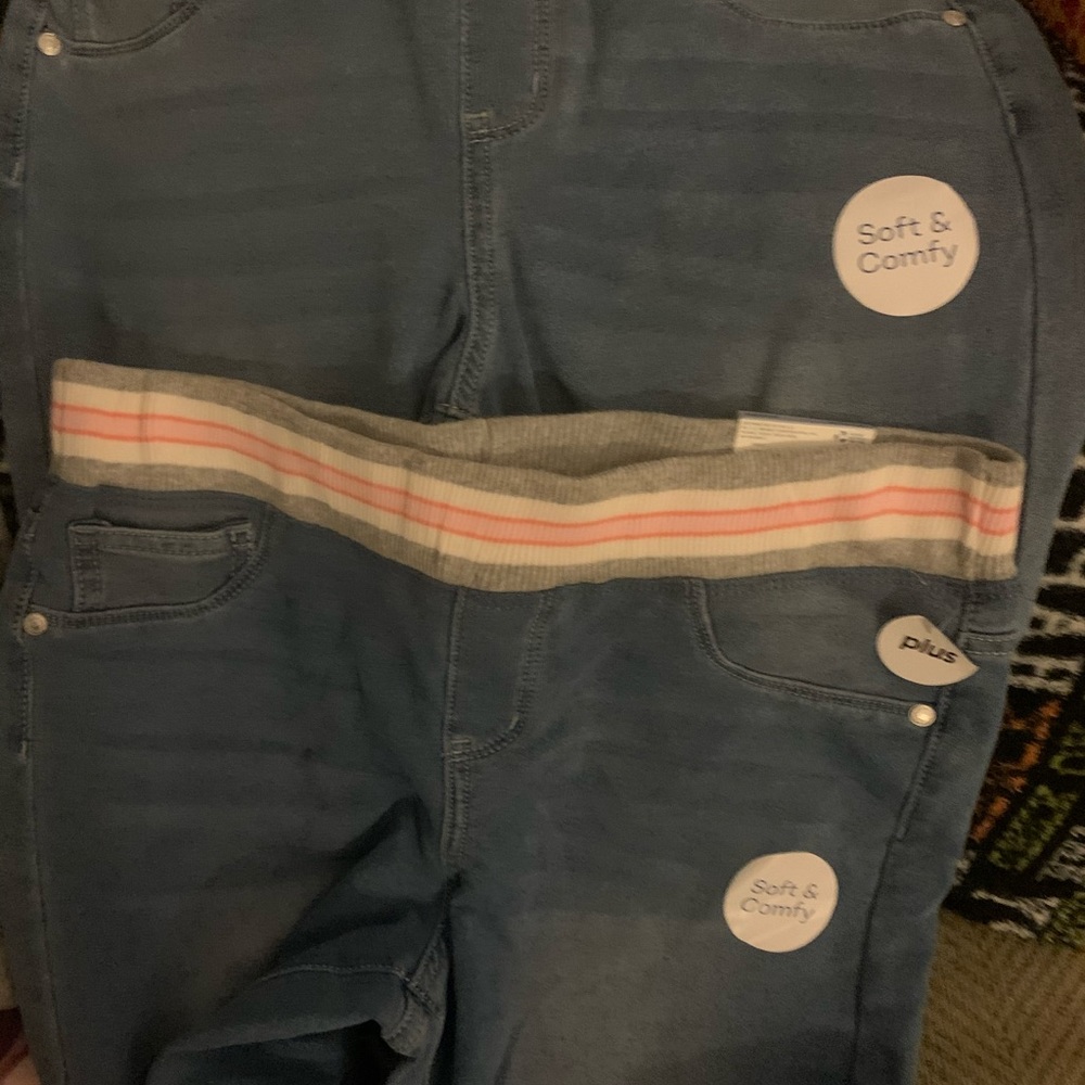 Arizona Jeggings BigGirls Size 16 Plus Pull On NWT